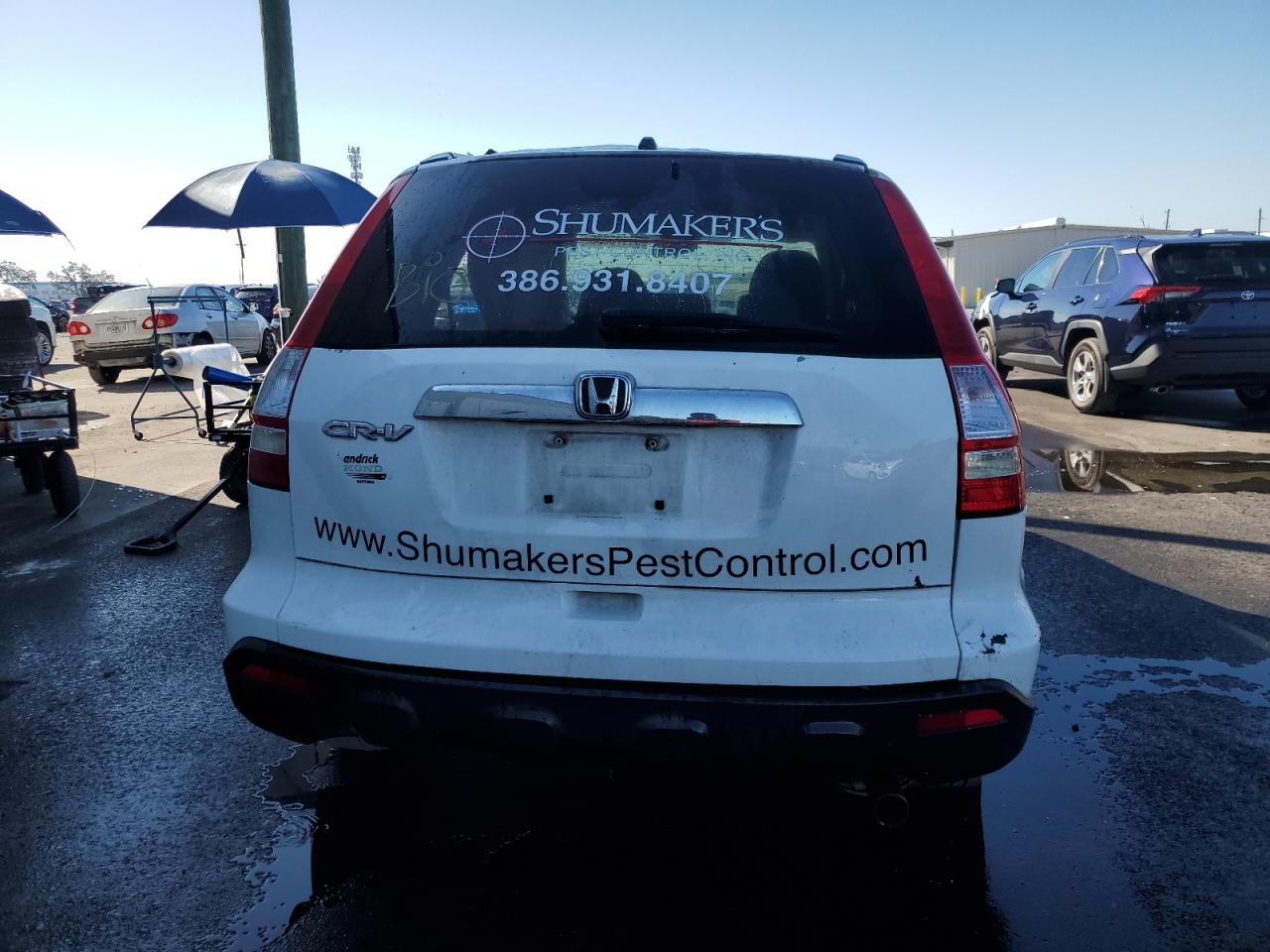 2008 Honda Cr-V Ex VIN: 3CZRE38558G701547 Lot: 91175895