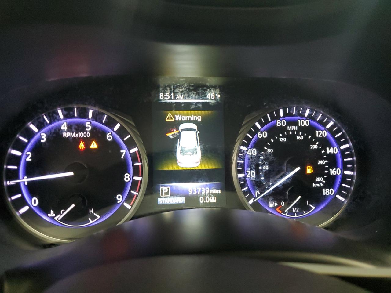 2016 Infiniti Q50 Premium VIN: JN1EV7AR3GM345008 Lot: 93861245