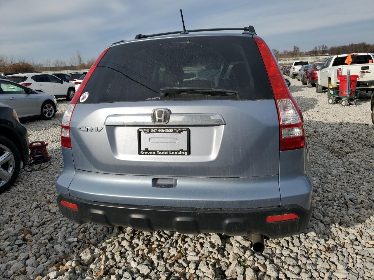 2008 Honda Cr-V Exl VIN: JHLRE48788C046187 Lot: 92029875