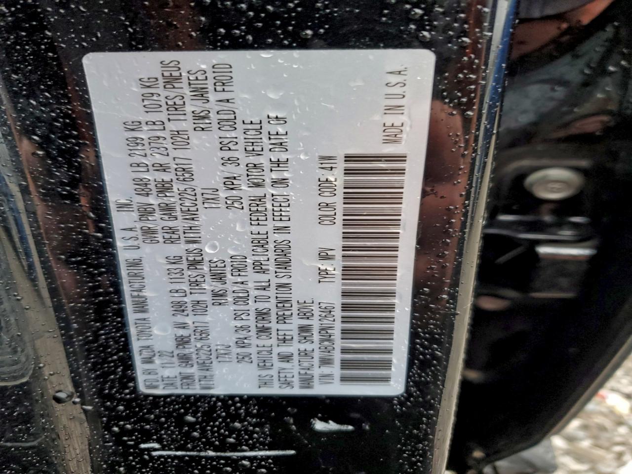 2023 Mazda Cx-50 Preferred Plus VIN: 7MMVABCM4PN126467 Lot: 94564835