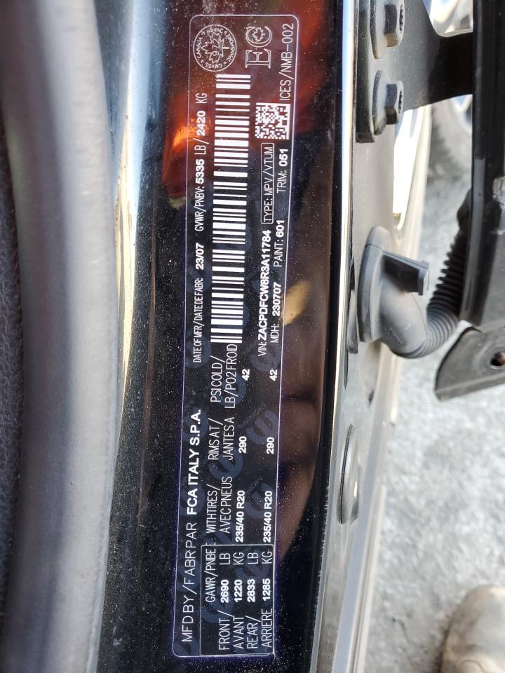 2024 Dodge Hornet R/T VIN: ZACPDFCW8R3A11784 Lot: 90835035