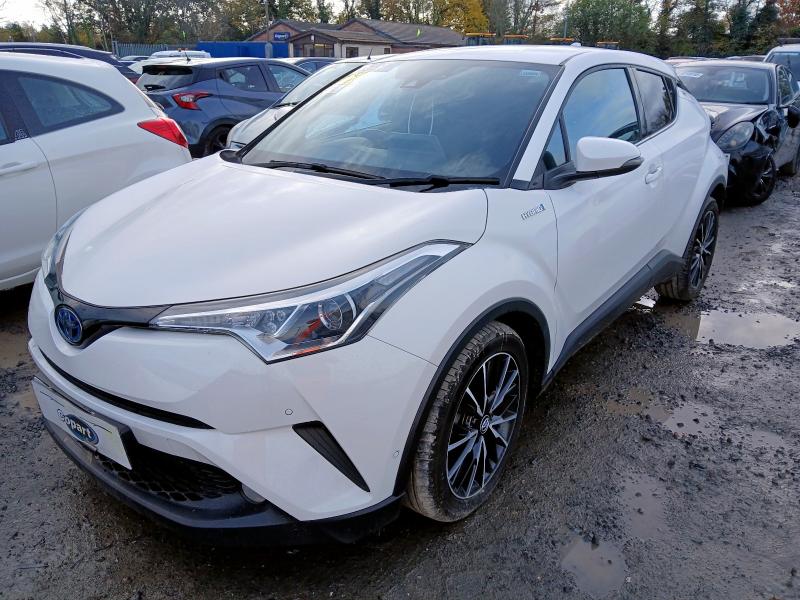 2019 TOYOTA C-HR 1.8 HYBRID EXCEL 5DR CVT [LEATHER] for sale at Copart WOLVERHAMPTON