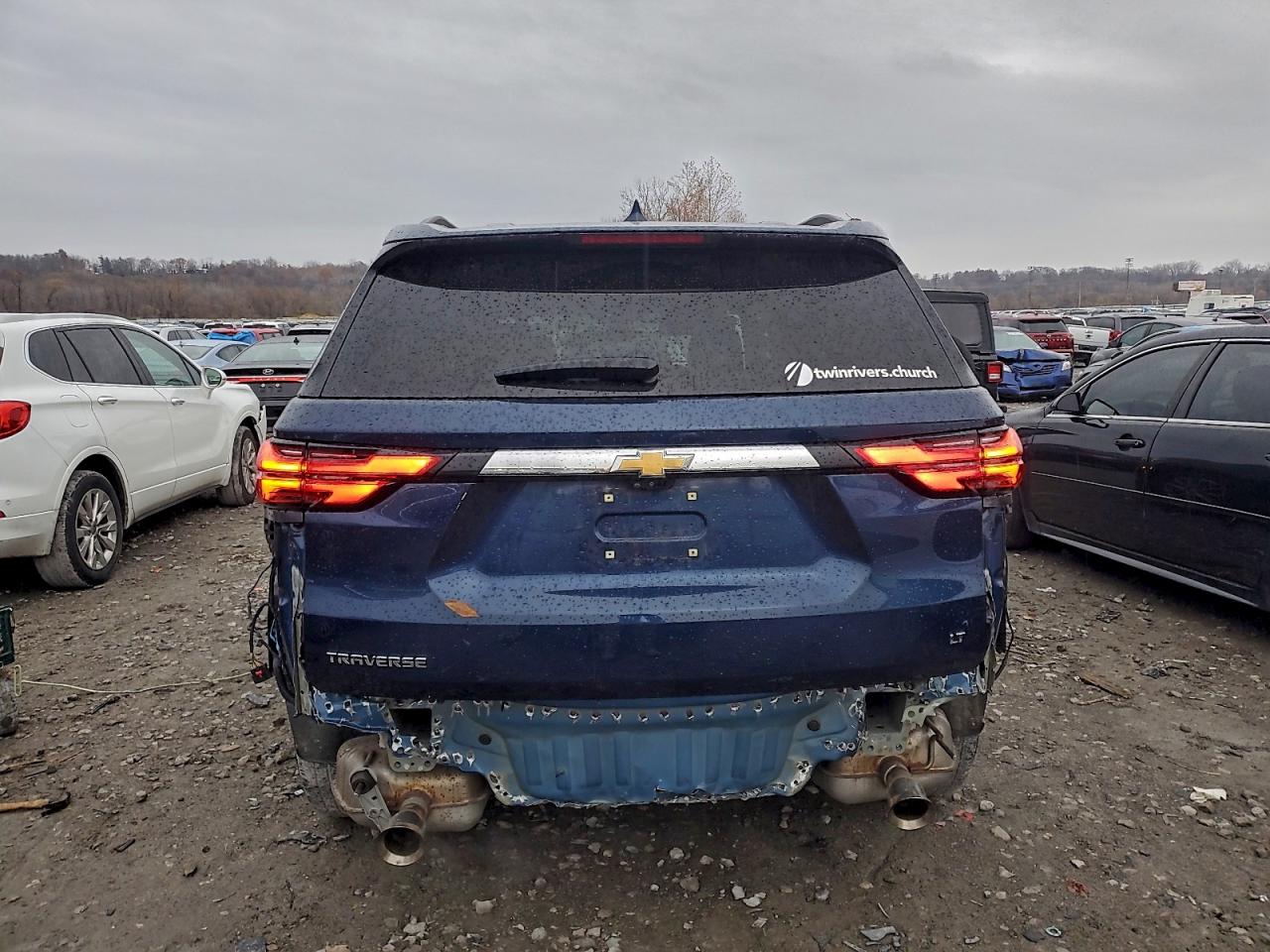 2022 Chevrolet Traverse Lt VIN: 1GNERHKW5NJ195033 Lot: 94290385