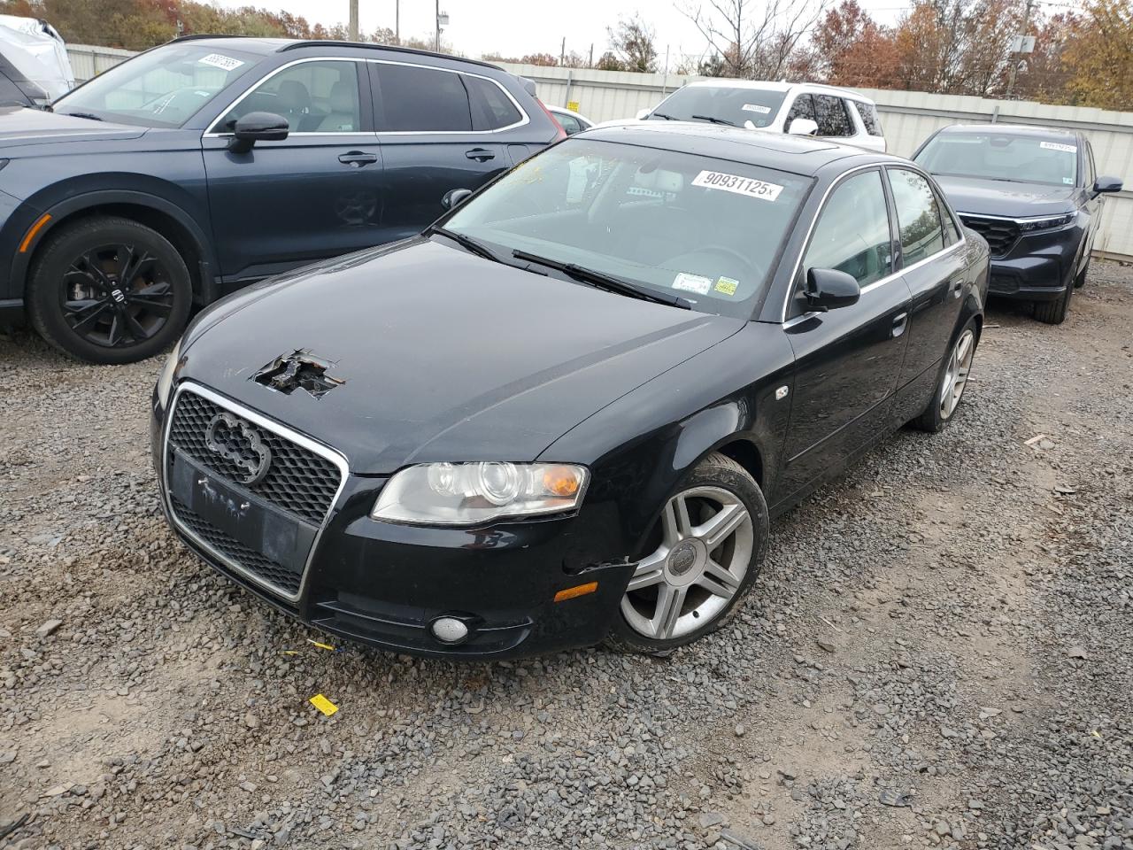 2006 Audi A4 3.2 Quattro black null gas WAUDH78E46A151362 photo #1