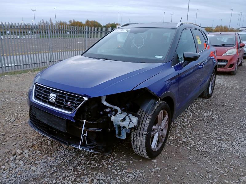 2021 SEAT ARONA 1.0 TSI 110 FR [EZ] 5DR for sale at Copart CORBY