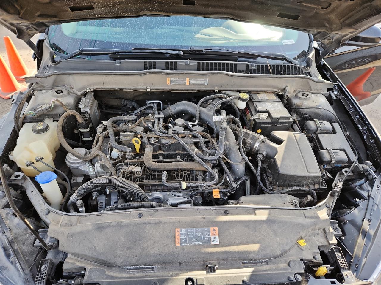 2019 Ford Fusion Se VIN: 3FA6P0HD9KR195229 Lot: 93283095