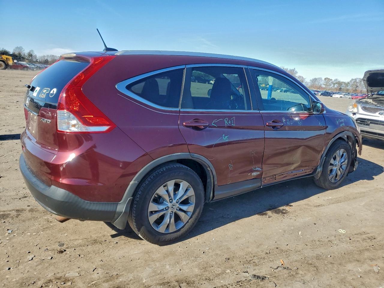 2013 Honda Cr-V Exl VIN: 5J6RM4H71DL033866 Lot: 93735985