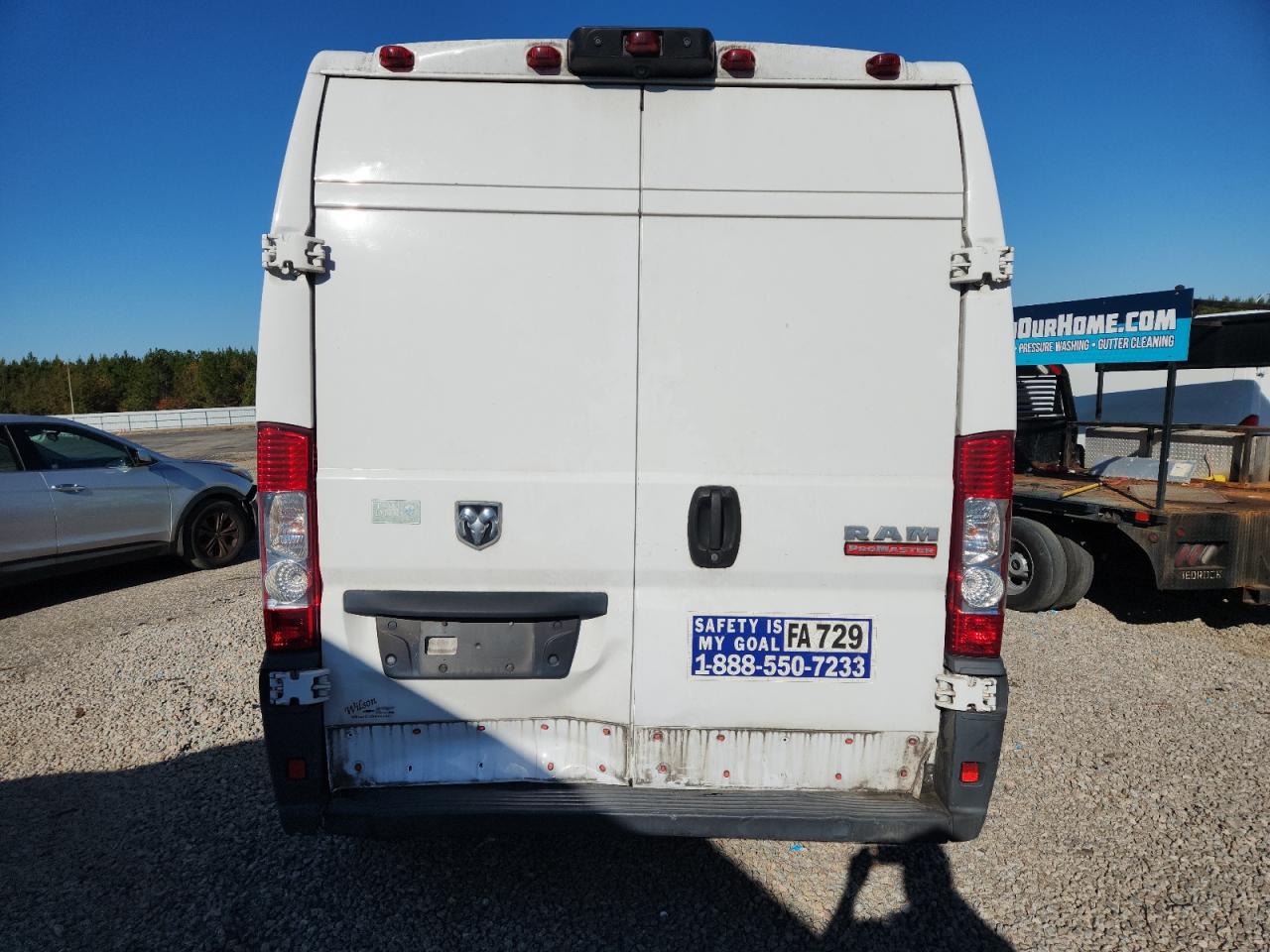 2018 Ram Promaster Utility / Service Van VIN: 3C6TRVCG7JE118944 Lot: 87390425