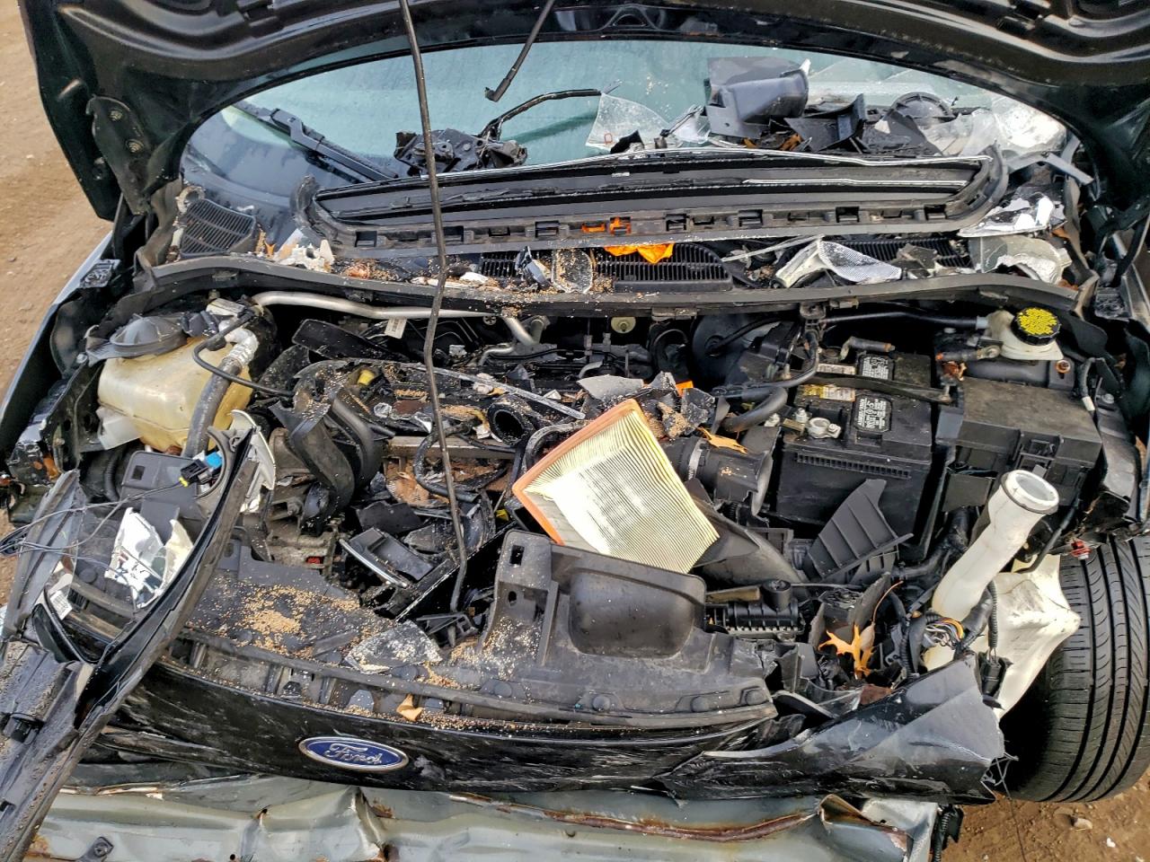 2015 Ford Fiesta S VIN: 3FADP4AJ9FM129099 Lot: 93954055