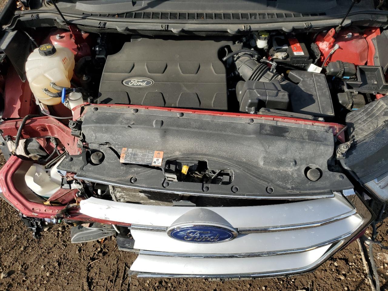 2015 Ford Edge Sel VIN: 2FMTK4J85FBB33343 Lot: 92720055