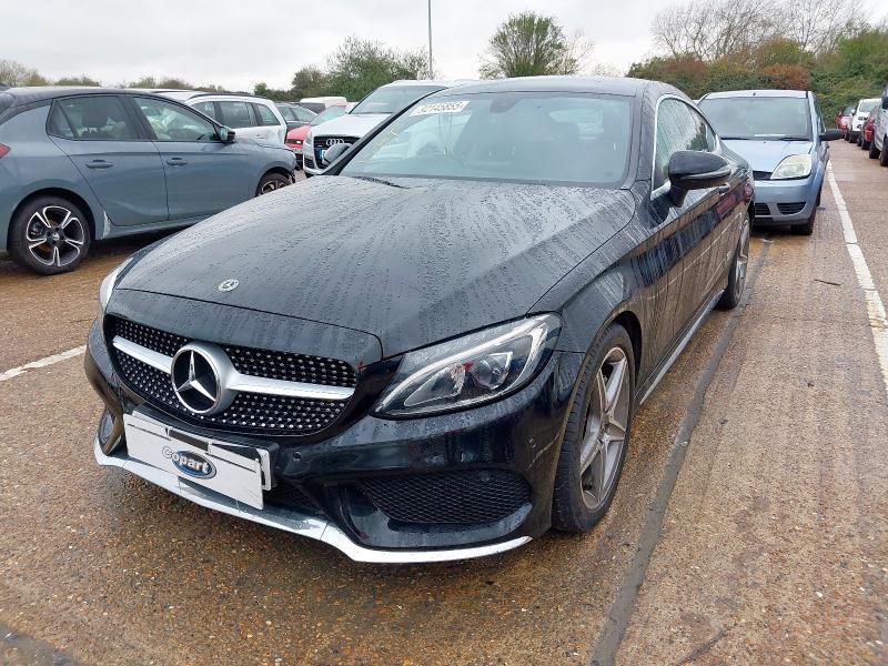 2018 MERCEDES-BENZ C CLASS C220D AMG LINE 2DR AUTO for sale at Copart SANDWICH