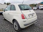 2010 FIAT 500 1.2 LOUNGE 3DR for sale at Copart BELFAST