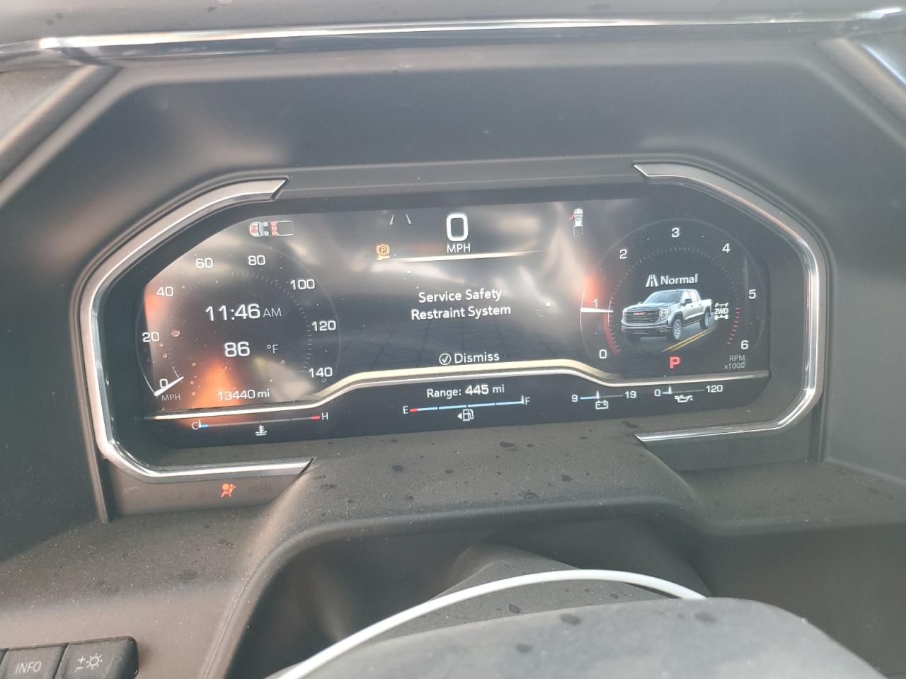 2024 GMC Sierra K1500 At4X VIN: 3GTUUFE86RG263240 Lot: 93070245