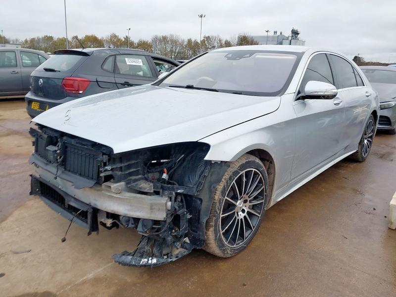 2018 MERCEDES-BENZ S CLASS S350D L AMG LINE 4DR 9G-TRONIC for sale at Copart SANDY