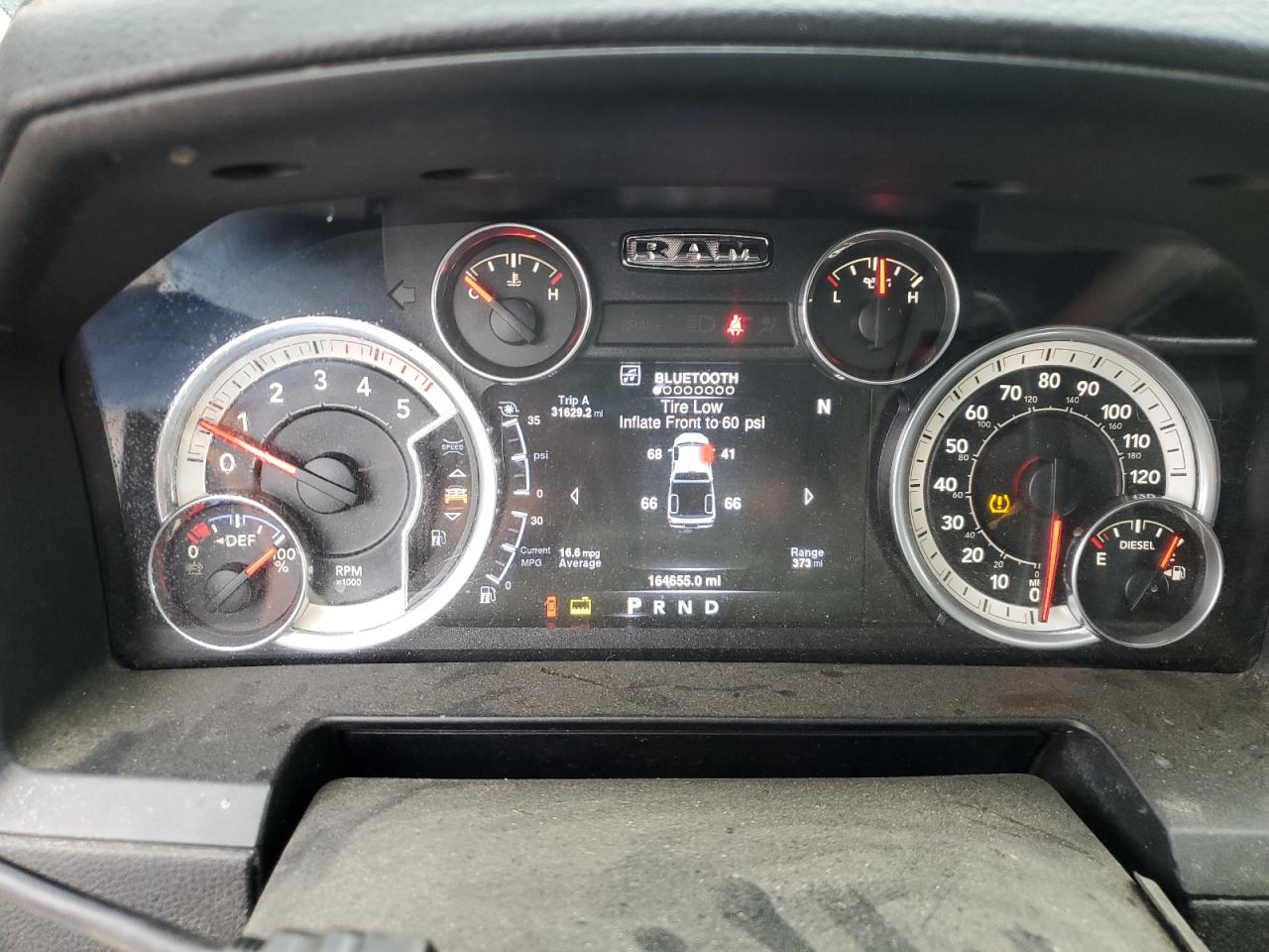 2016 Ram 2500 Laramie VIN: 3C6UR5FL4GG317279 Lot: 92423215