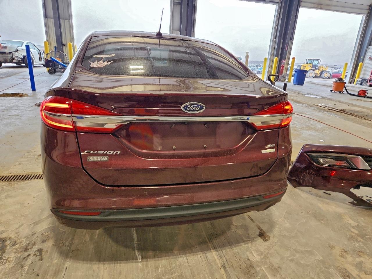 2017 Ford Fusion Se VIN: 3FA6P0HD7HR156647 Lot: 94077185