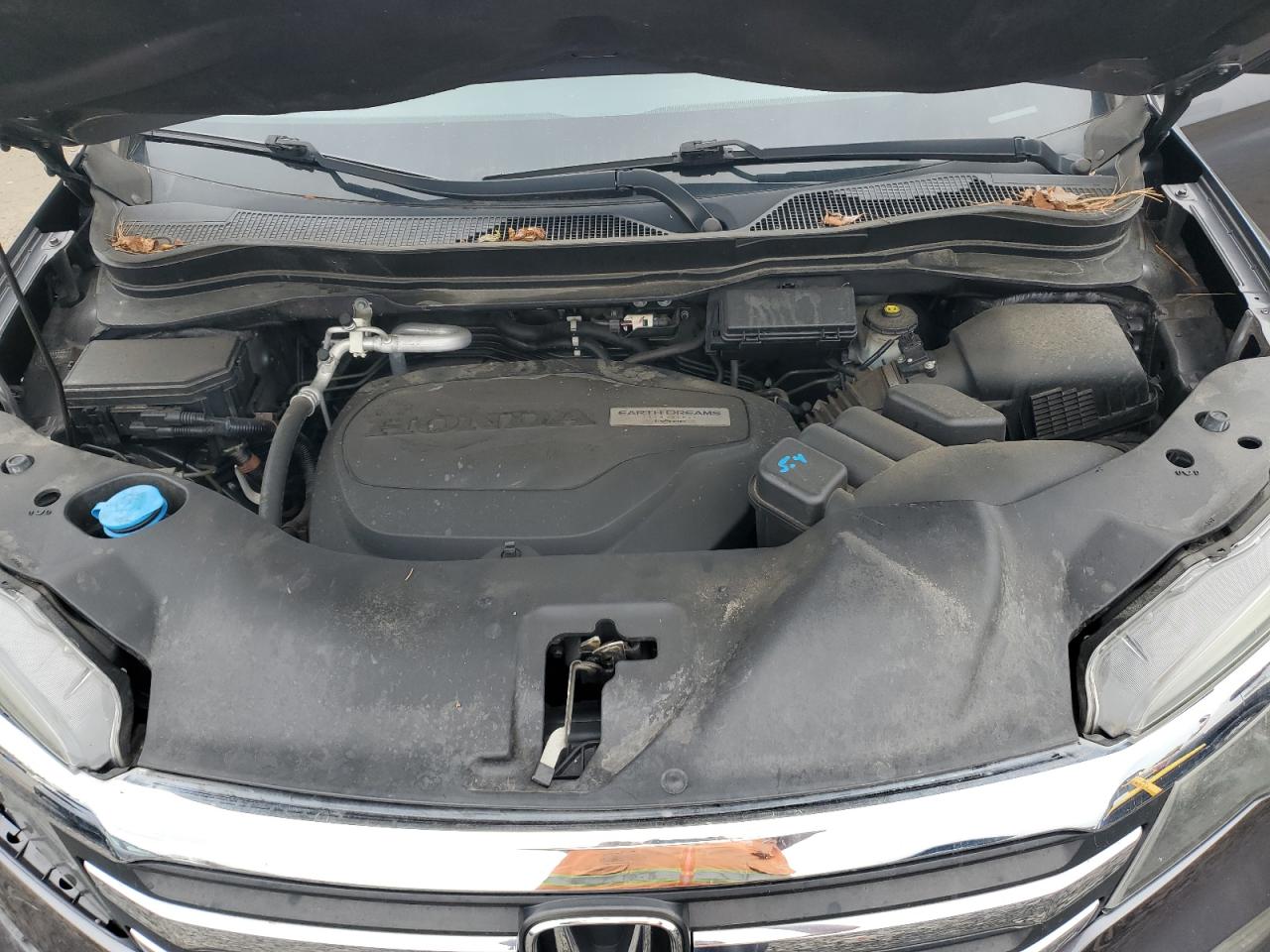 2017 Honda Pilot Ex VIN: 5FNYF6H35HB036184 Lot: 91027055