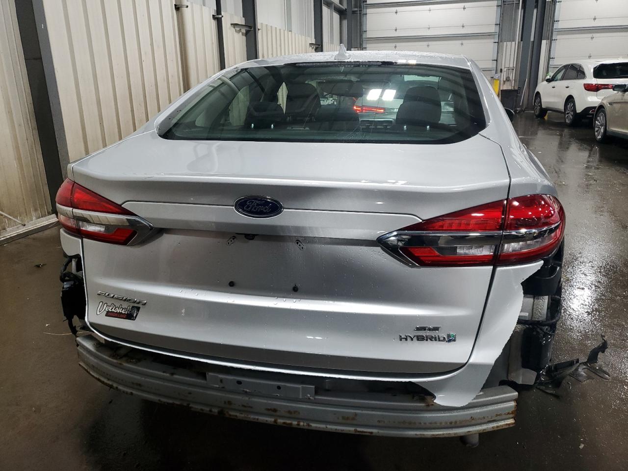 2019 Ford Fusion Se VIN: 3FA6P0LU5KR271987 Lot: 93556385