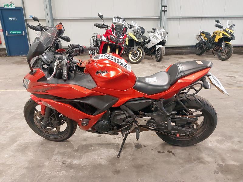 2017 KAWASAKI EX 650 KHF  for sale at Copart NEWBURY