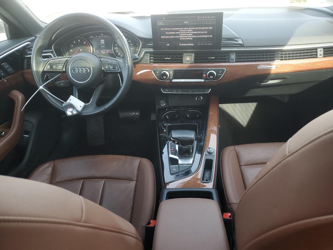 2021 Audi A4 Premium 40 VIN: WAUABAF40MN011438 Lot: 92637135