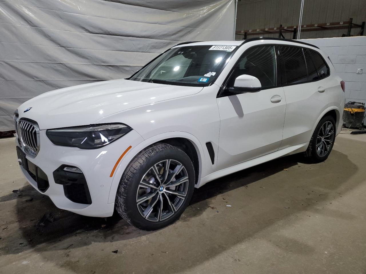 2020 BMW X5 WHITE VIN: 5UXCR6C06L9C02070