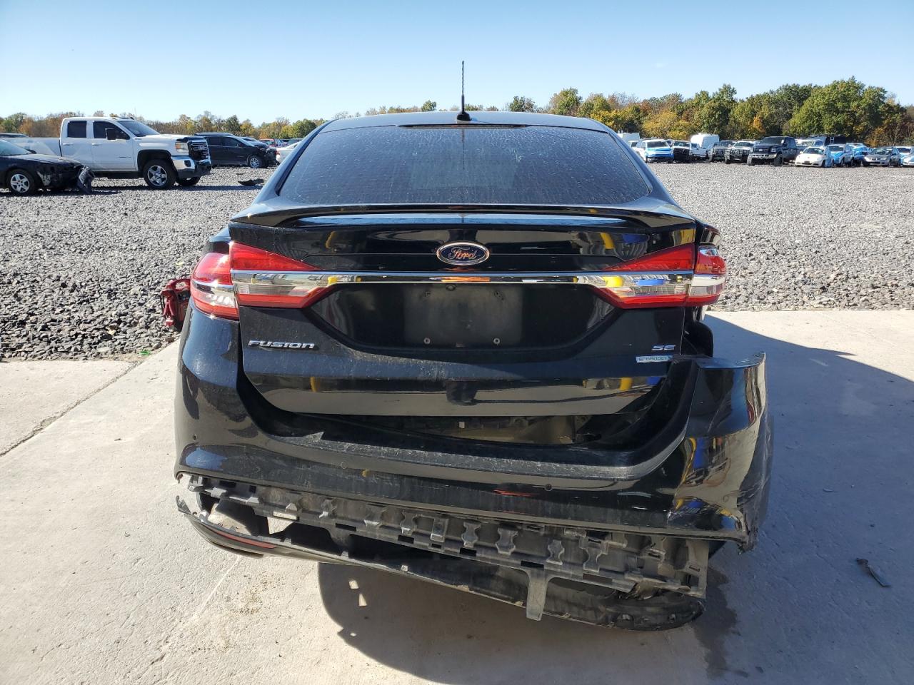 2017 Ford Fusion Se VIN: 3FA6P0H99HR284061 Lot: 87310555