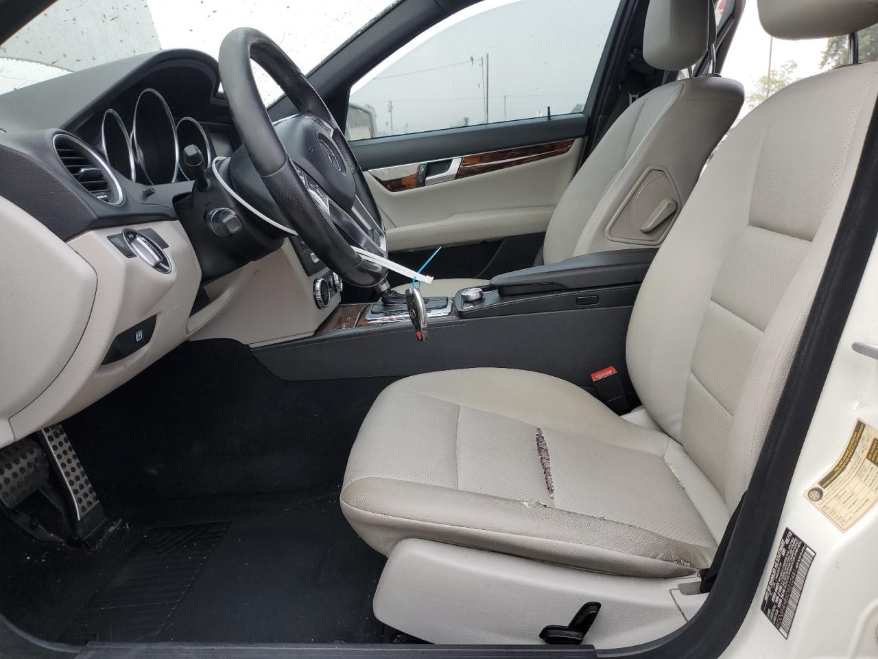 2012 Mercedes-Benz C 250 VIN: WDDGF4HBXCR222481 Lot: 92477915