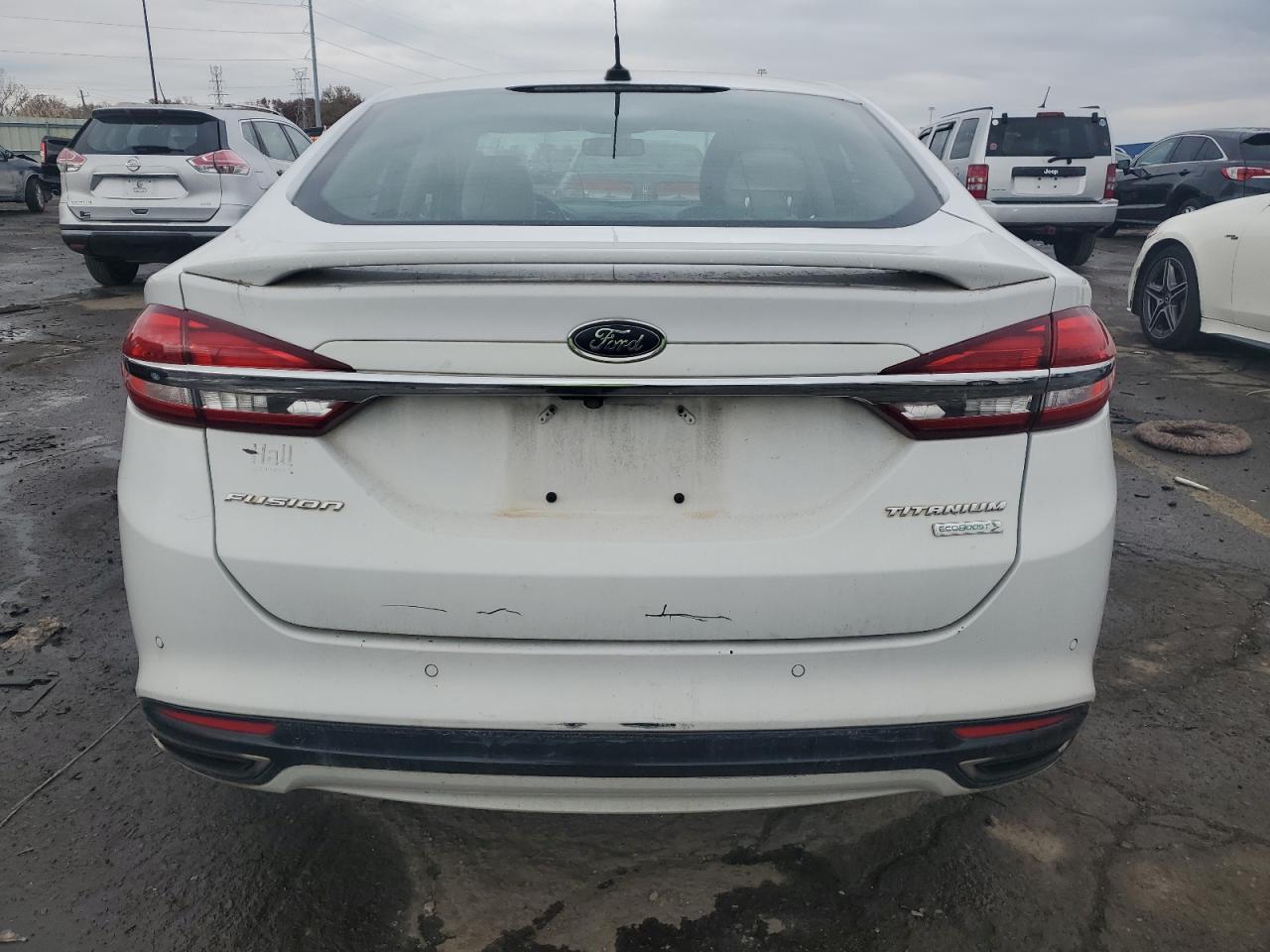 2017 Ford Fusion Titanium VIN: 3FA6P0K91HR132204 Lot: 91162785