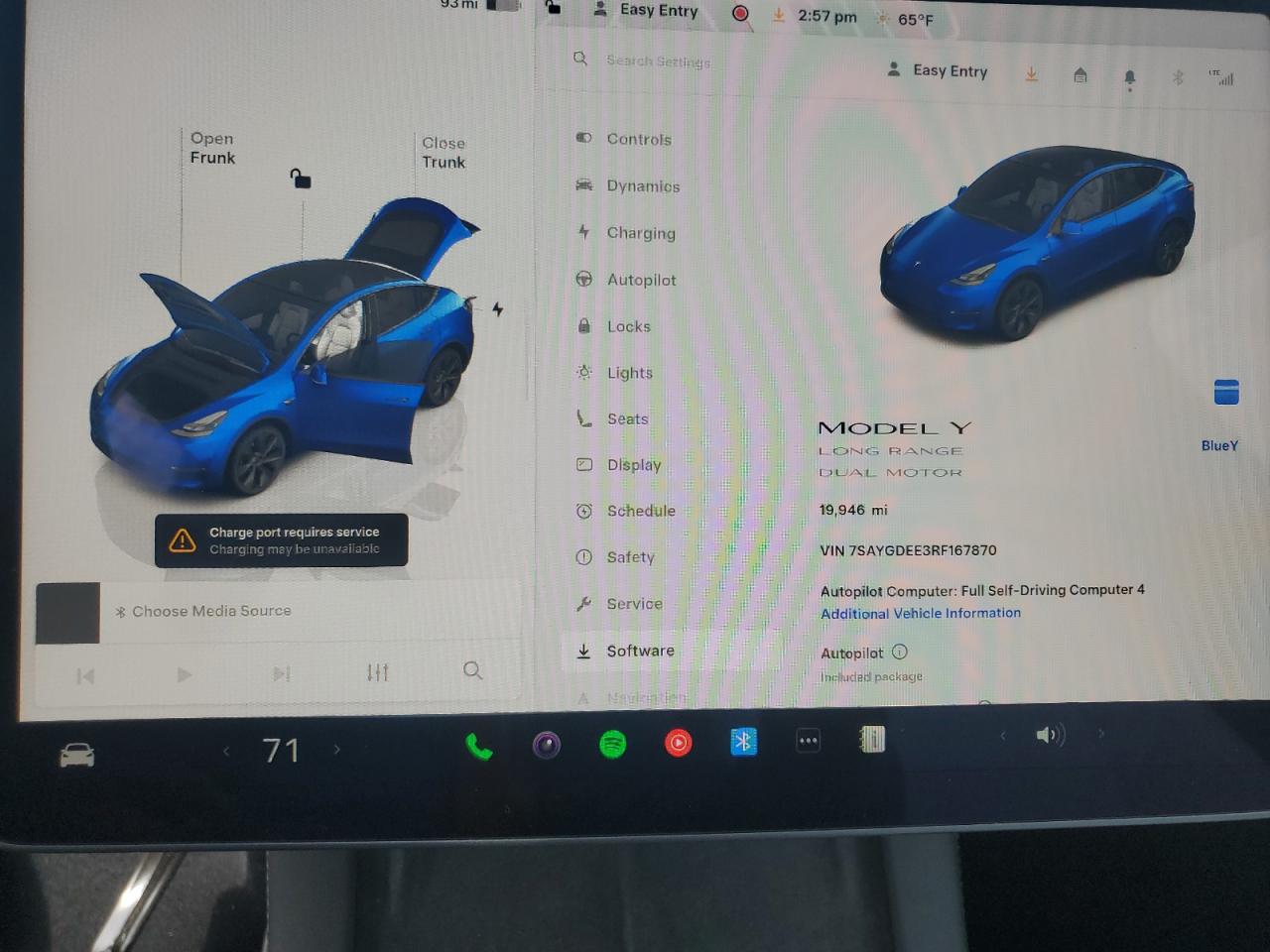 2024 Tesla Model Y VIN: 7SAYGDEE3RF167870 Lot: 90986045