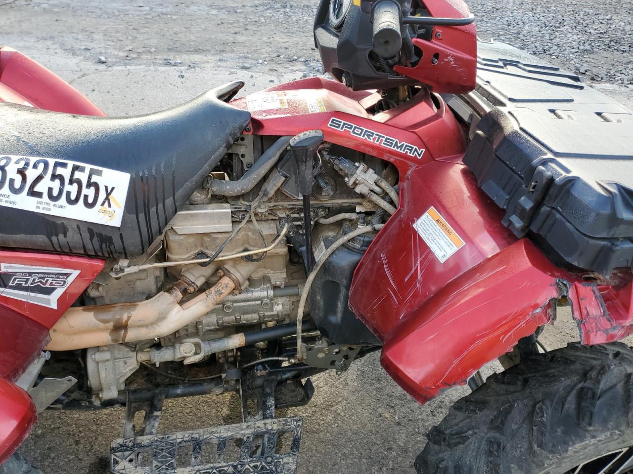 2016 Polaris Sportsman 850 Sp VIN: 4XASXE857GA615335 Lot: 90832555