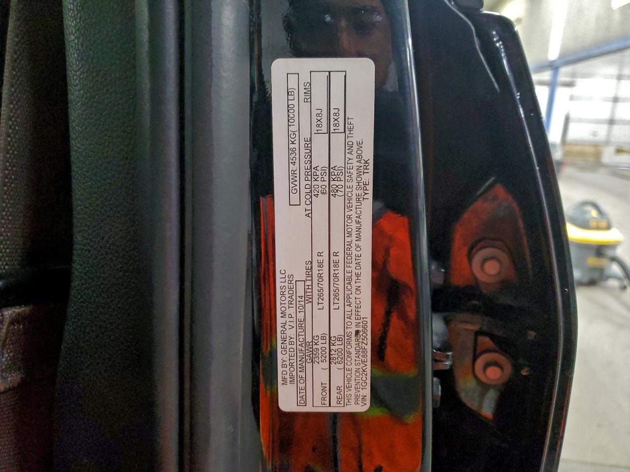 2015 Chevrolet Silverado K2500 Heavy Duty Lt VIN: 1GC2KVE88FZ506601 Lot: 94750905