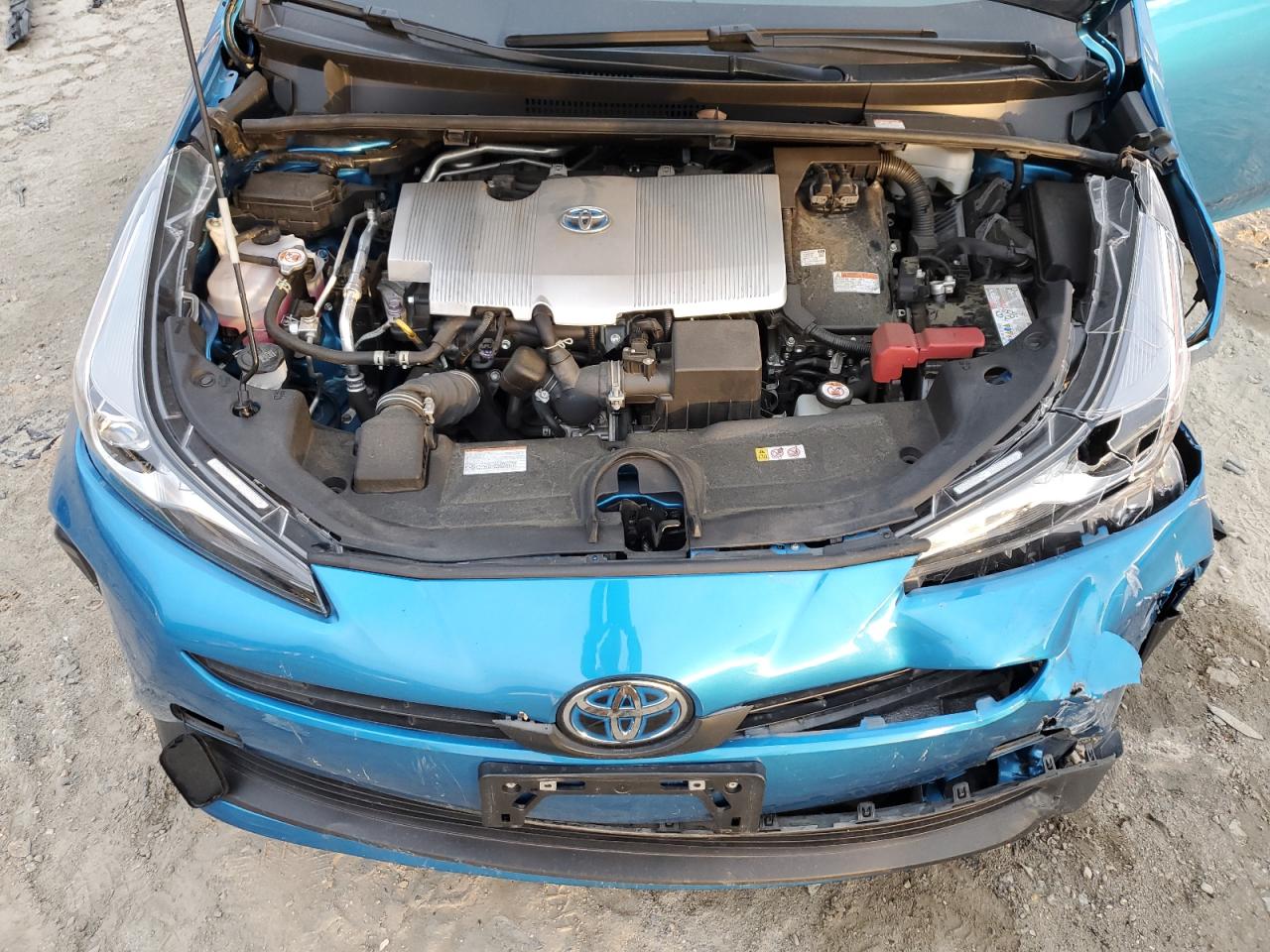 2022 Toyota Prius Night Shade VIN: JTDKAMFU2N3189795 Lot: 93822785