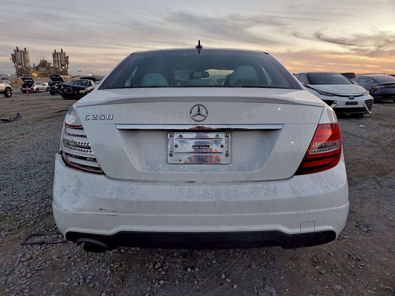 2013 Mercedes-Benz C 250 VIN: WDDGF4HB6DR249694 Lot: 92745345