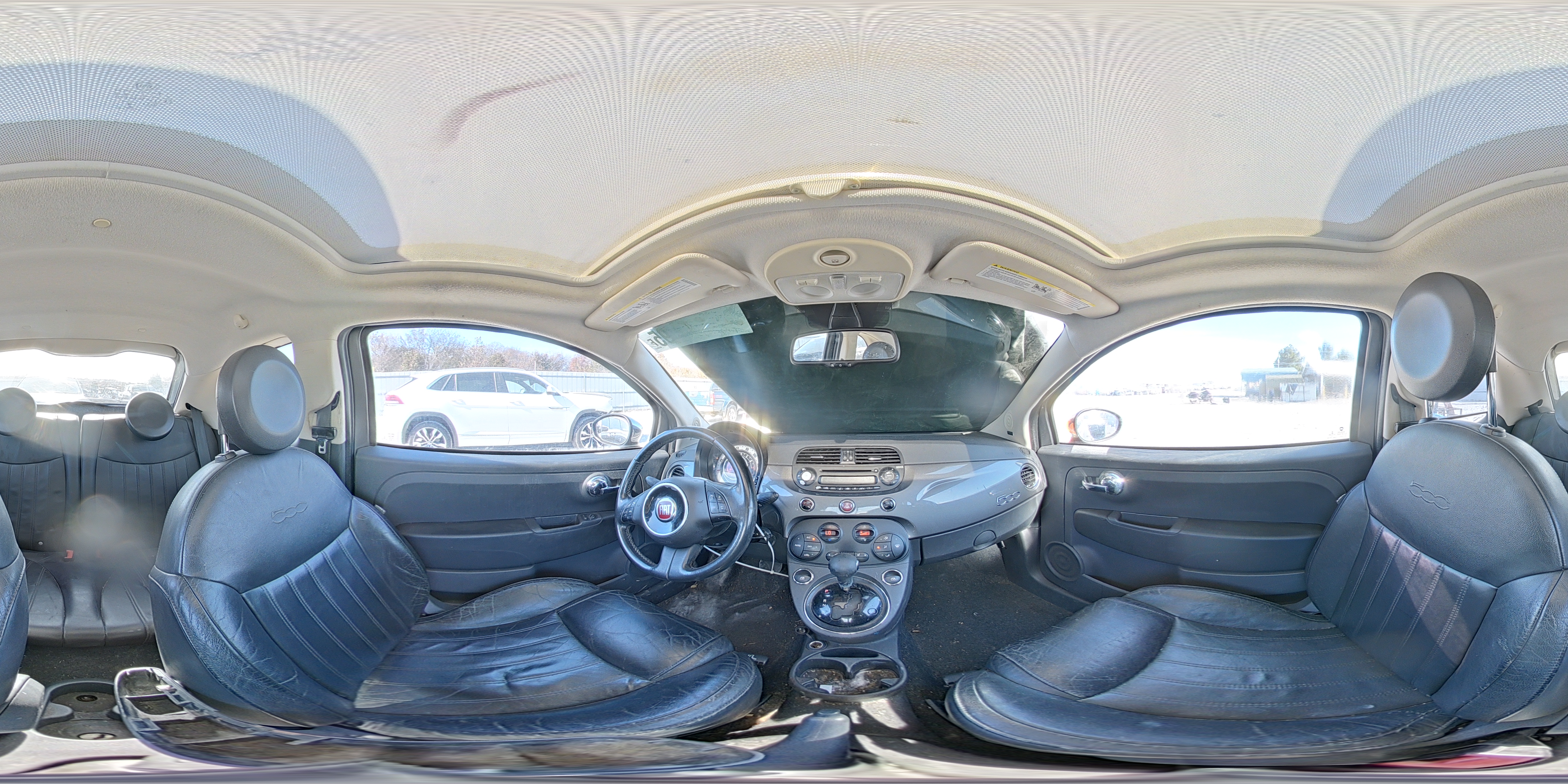 2012 Fiat 500 Lounge VIN: 3C3CFFCR8CT366583 Lot: 91735195