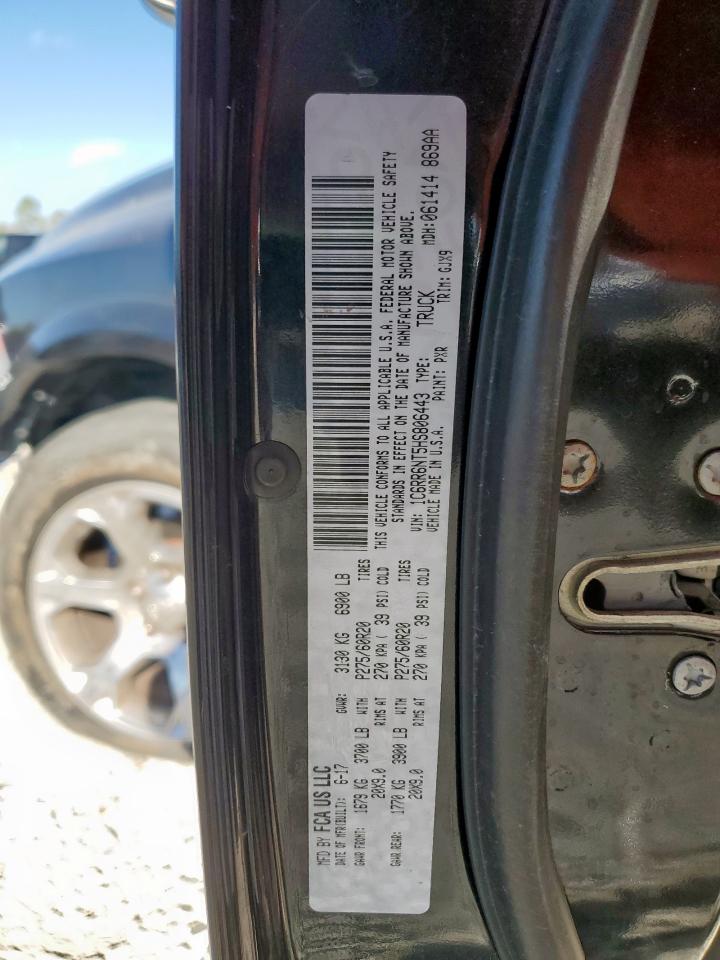 2017 Ram 1500 Laramie VIN: 1C6RR6NT5HS806443 Lot: 92083995