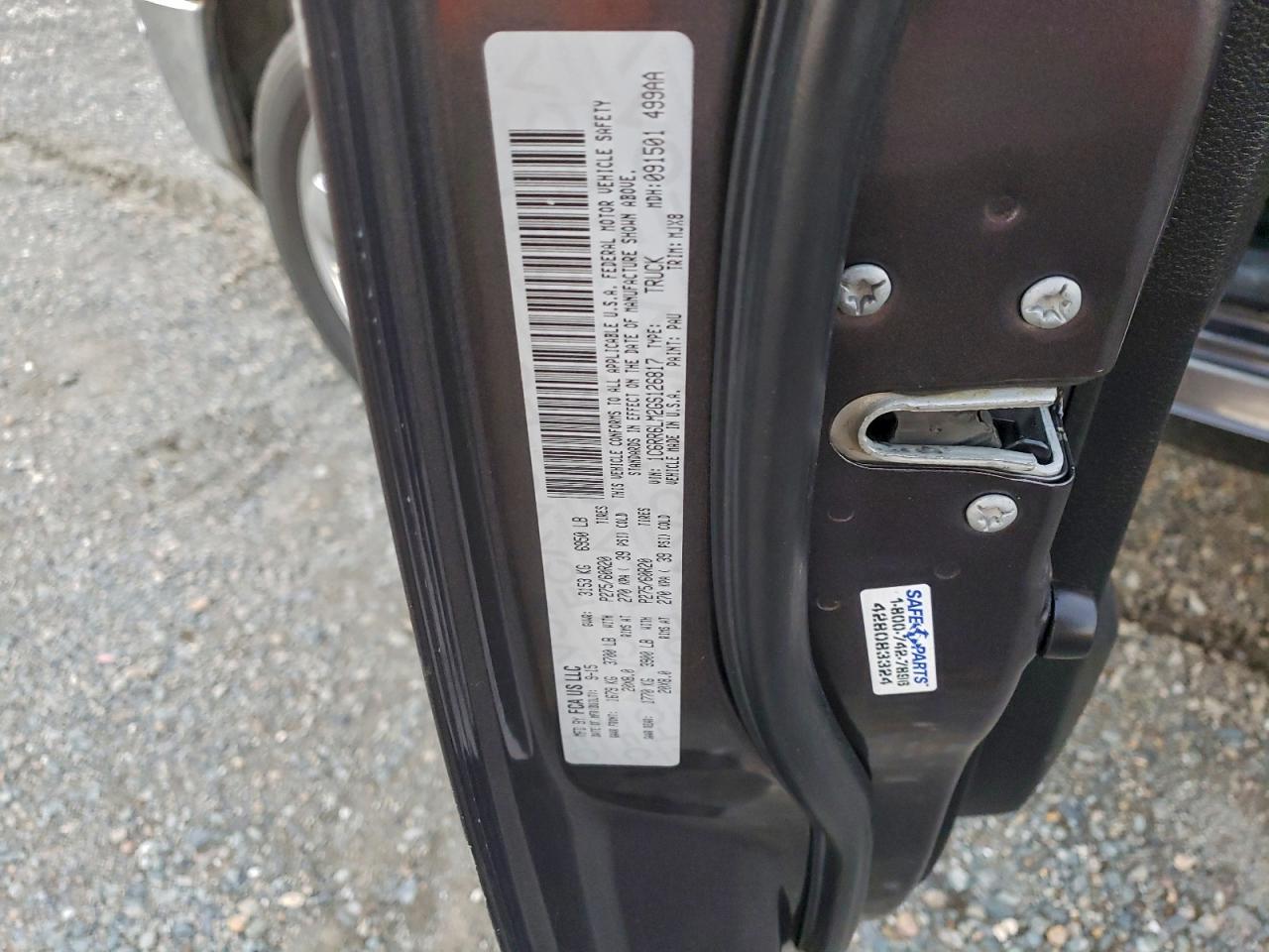 2016 Ram 1500 Slt VIN: 1C6RR6LM2GS126817 Lot: 93519245