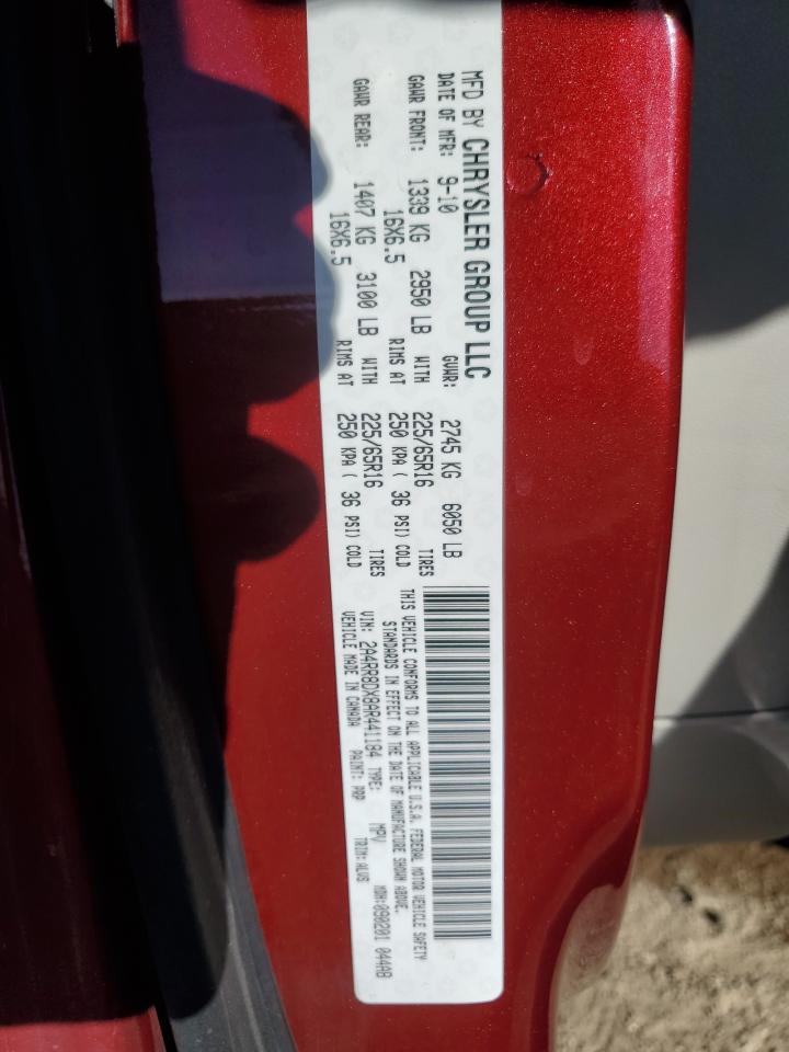 2010 Chrysler Town & Country Touring Plus VIN: 2A4RR8DX8AR441184 Lot: 91978205