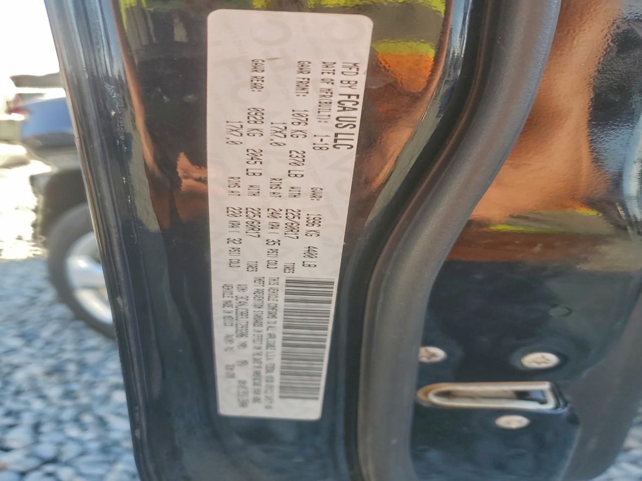 2018 Jeep Compass Latitude VIN: 3C4NJCBB3JT293206 Lot: 93538875