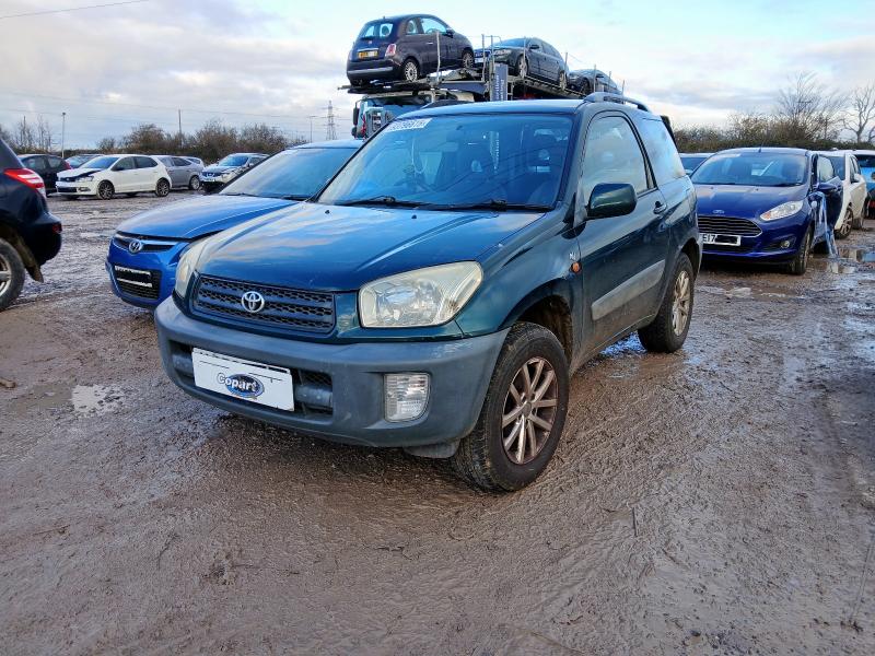 2002 TOYOTA RAV 4 1.8 NV 3DR for sale at Copart BRISTOL
