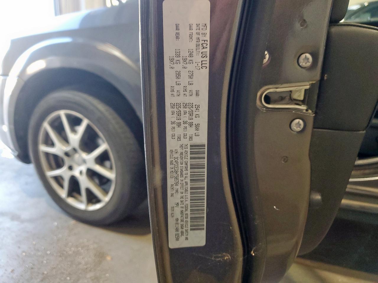 2017 Dodge Journey Gt VIN: 3C4PDDEG8HT585764 Lot: 91299175