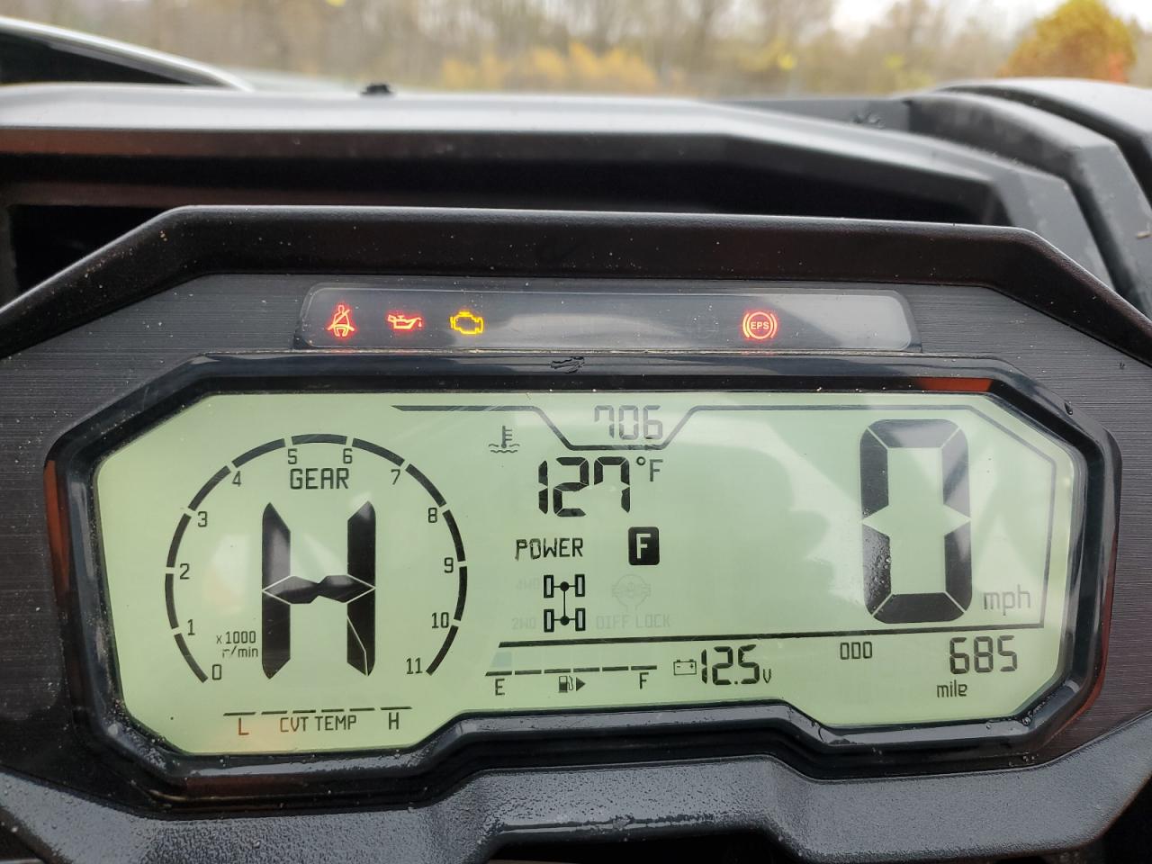 2020 Kawasaki Krf 1000 A VIN: JKARFCA12LB506723 Lot: 91905295