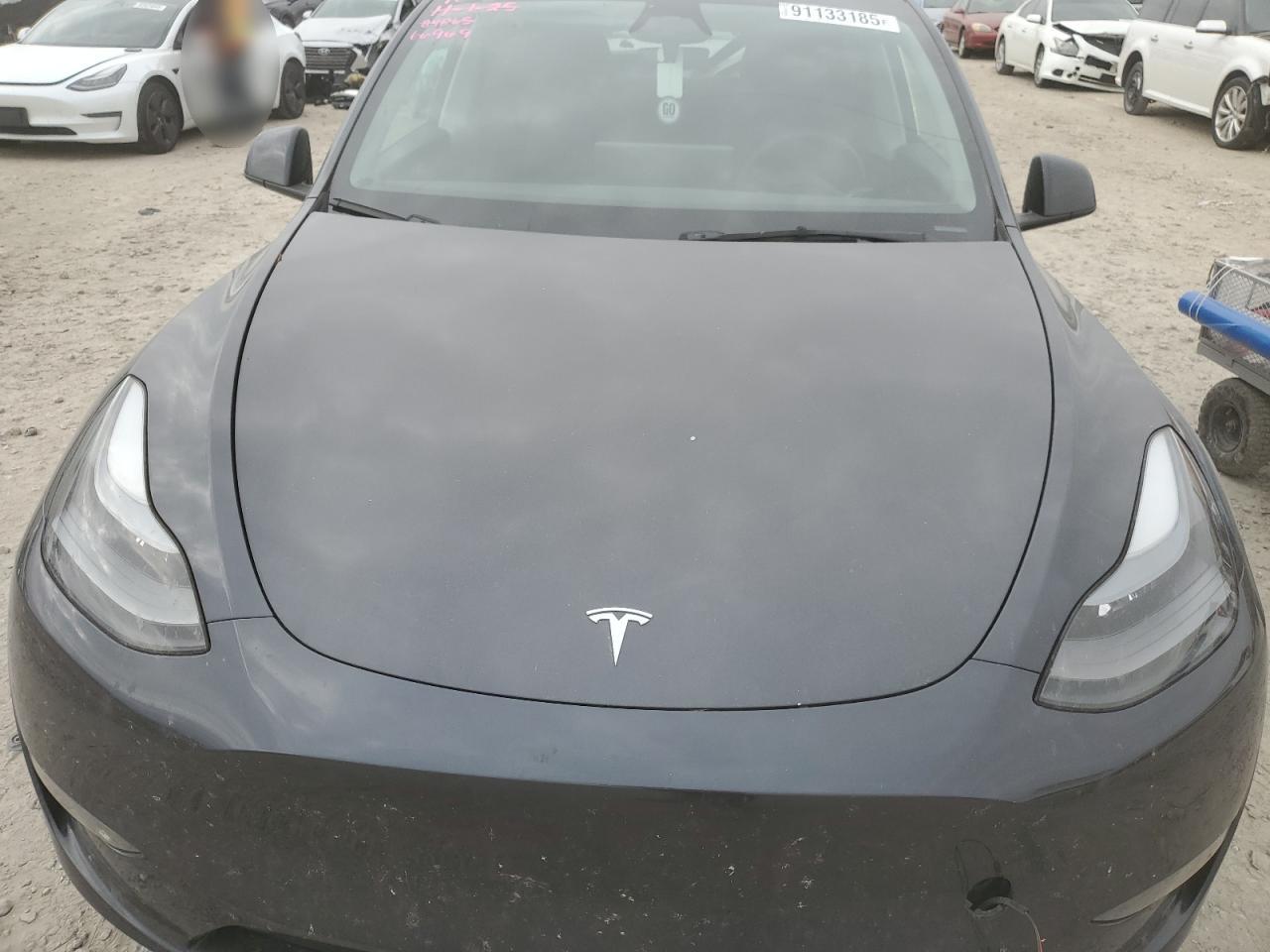 2024 Tesla Model Y VIN: 7SAYGAEE1RF066969 Lot: 91133185