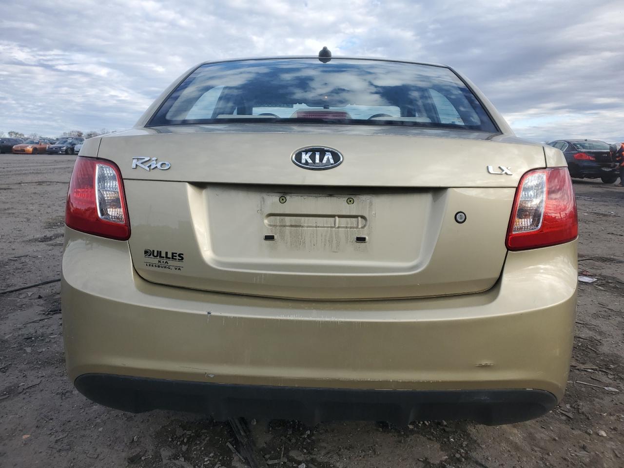 2010 Kia Rio Lx VIN: KNADH4A39A6650306 Lot: 91935535