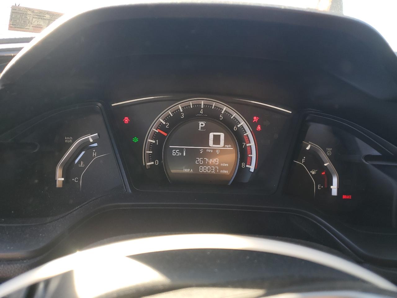 2017 Honda Civic Lx VIN: SHHFK7H21HU417173 Lot: 90672585