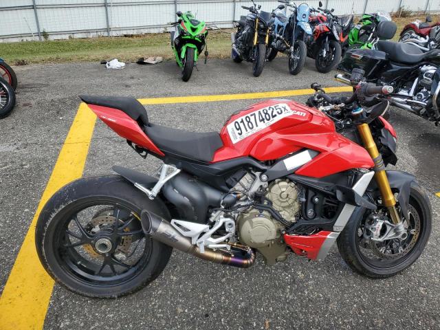 2022 DUCATI STREETFIGHTER V4   for sale at Copart PA - PHILADELPHIA