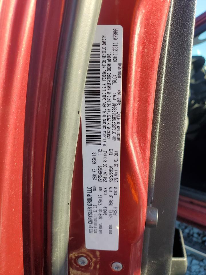 2014 Ram 1500 St VIN: 3C6JR6AT8EG173040 Lot: 91489085