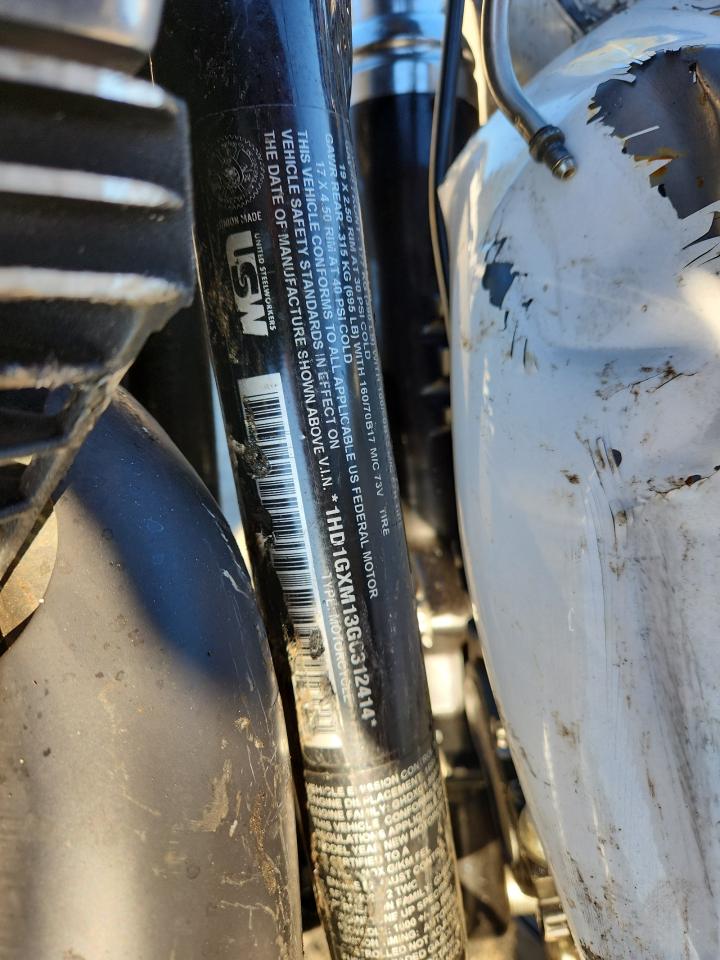 2016 Harley-Davidson Fxdb Dyna Street Bob VIN: 1HD1GXM13GC312414 Lot: 90921345