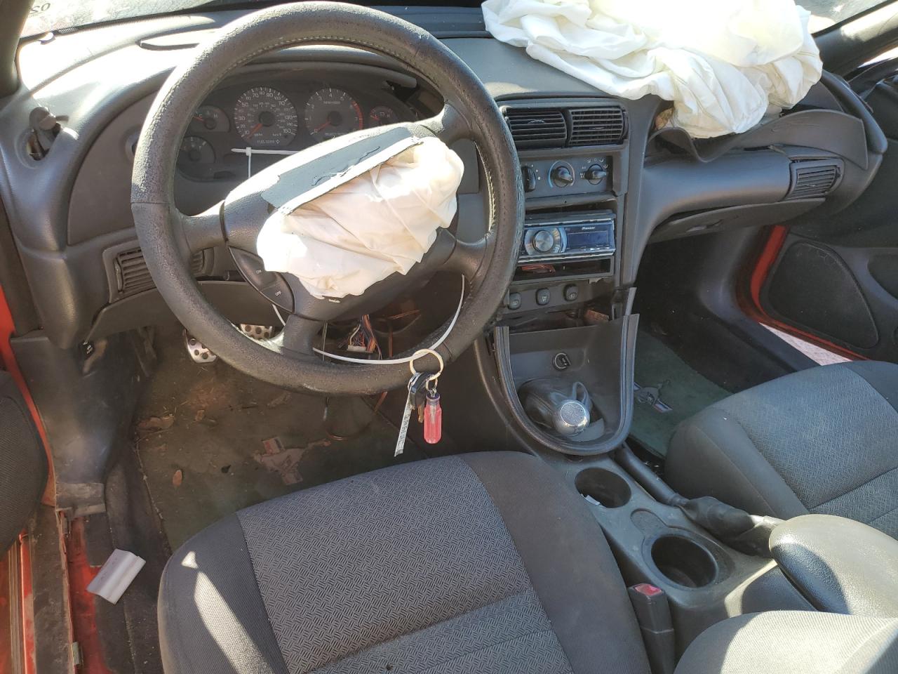 2001 Ford Mustang Gt VIN: 1FAFP42X81F264305 Lot: 92060375