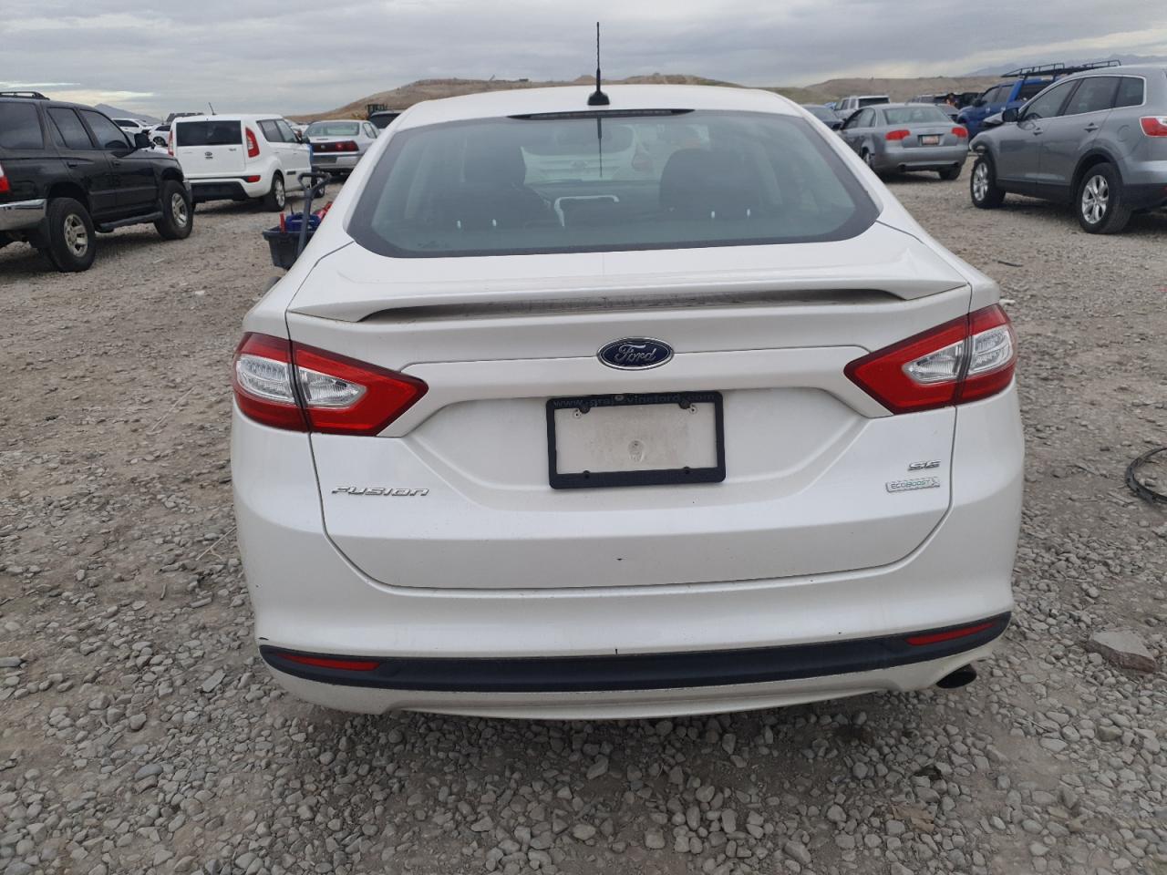 2014 Ford Fusion Se VIN: 3FA6P0HD5ER135548 Lot: 91814485