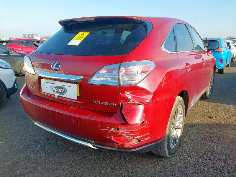 2012 LEXUS RX 450H 3.5 ADVANCE 5DR CVT AUTO [SUNROOF]